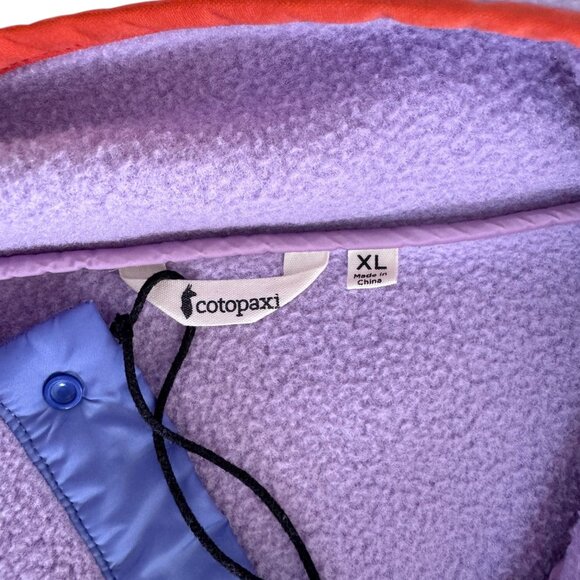 Cotopaxi Women’s Teca Fleece Pullover Sweater Fresh Flowers Size XL - Picture 6 of 8